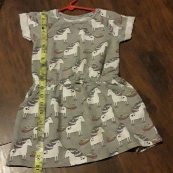 Okie dokie cute gray unicorn dress - Picture 7 of 8